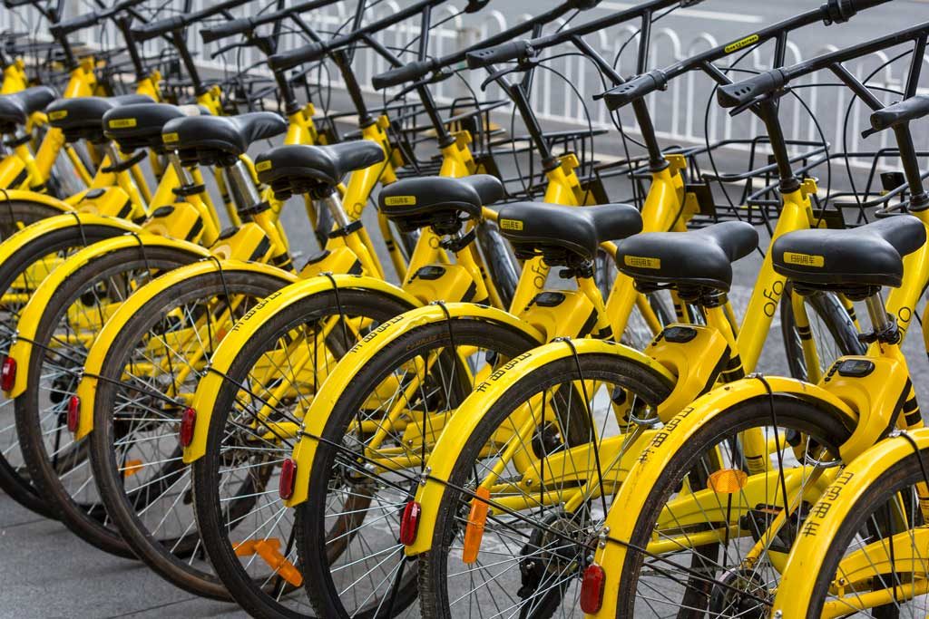 Bicycles in Kunming