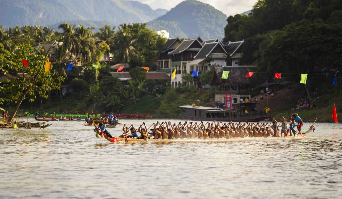 Luang Prabang Boat Racing Festival