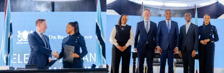 Government of the Republic of Botswana And De Beers Group Confirm Diamond Partnership For The Next Generation