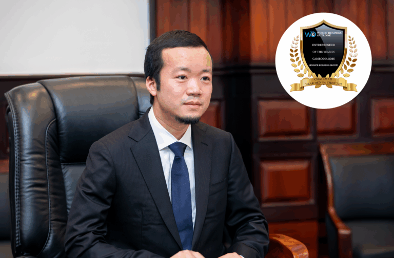 Chairman Chen Zhi Named Cambodia’s Entrepreneur of the Year, Prince Holding Group Recognized for Scholarship Program