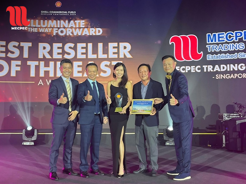 Mecpec Trading Co Pte Ltd Recipient of Shell’s Best Reseller in the East Award