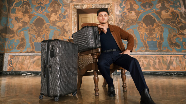 TUMI Celebrates The New 19 Degree Lite Collection With Campaign Starring Global Ambassador, Lando Norris