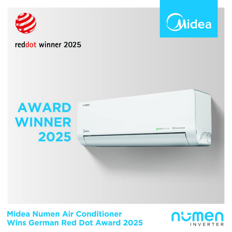 Tailored for Southeast Asia, Honored with German Red Dot Award, Midea Numen AC Brings Innovative Designs