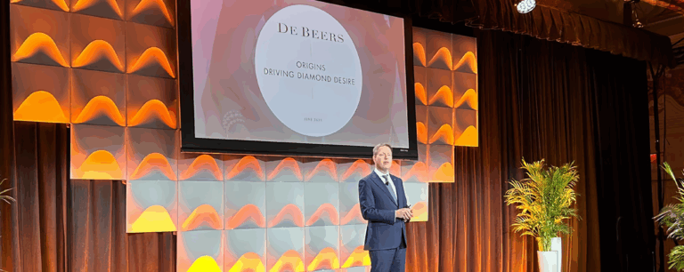 De Beers launches ‘Ombré Desert Diamonds’ jewellery beacon and ‘Origin, De Beers Group’ polished diamonds