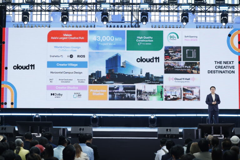 Elevating Thailand’s Creative & Entertainment Industry,  Cloud 11 Collaborates with 30 Global Giants and Partners to  Establish Itself as Asia’s New Creative Destination