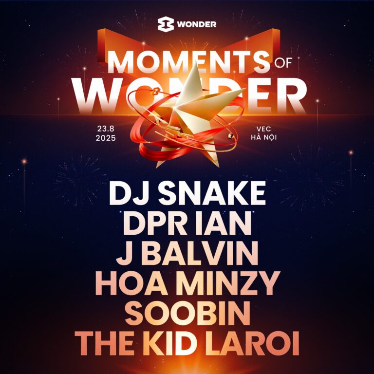 8Wonder reveals full star-studded lineup, featuring groundbreaking collaborations between vietnamese and international artists