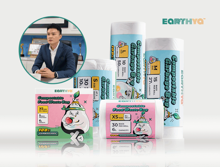 Innovative eco brand Earthya has launched compostable bags, helping Malaysians tackle the challenge of microplastic pollution.
