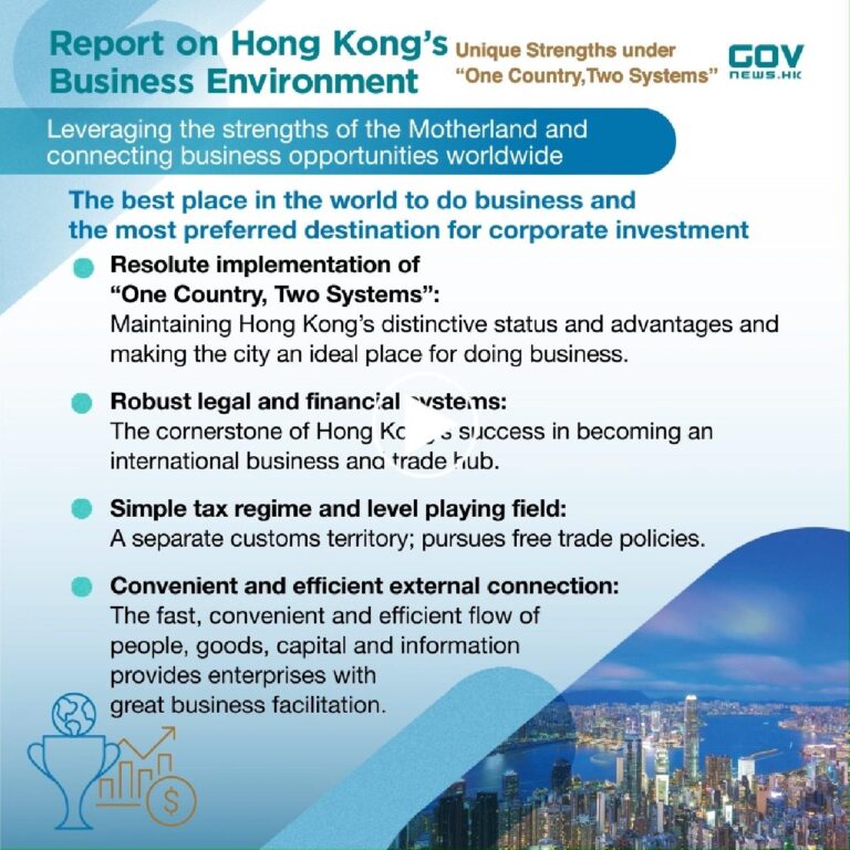 Hong Kong sees broad-based economic resilience under “One Country, Two Systems”