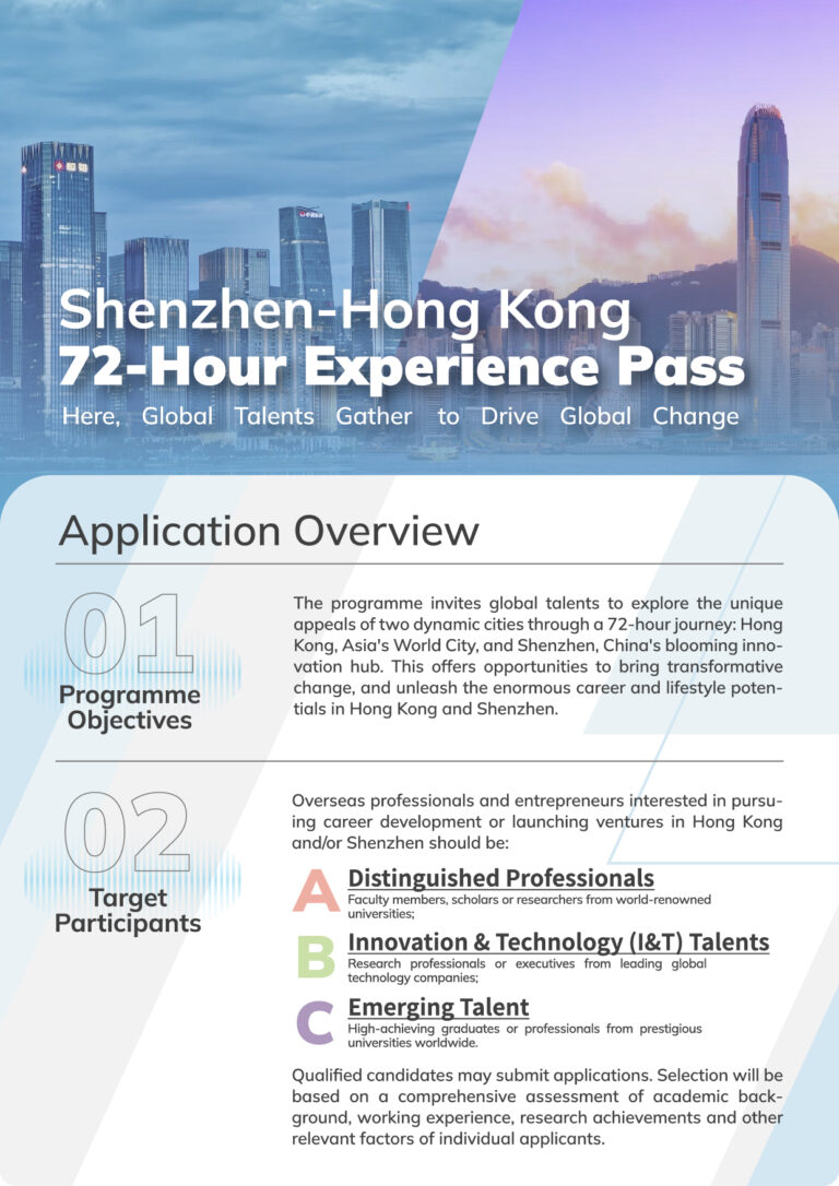Discover Qianhai’s Talent Appeal from a “72-Hour Experience Pass”