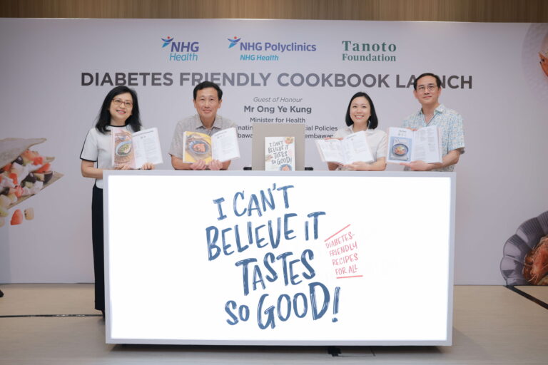 NHG Health And Tanoto Foundation Jointly Launch  “I Can’t Believe It Tastes So Good” Healthy Cookbook
