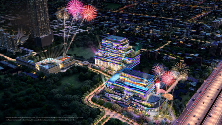 Happitat redefines a new paradigm to become a new destination of happiness, bringing people, nature, and imagination together in one place — the first prototype of Destination Creation on Bangna-Trad Road.