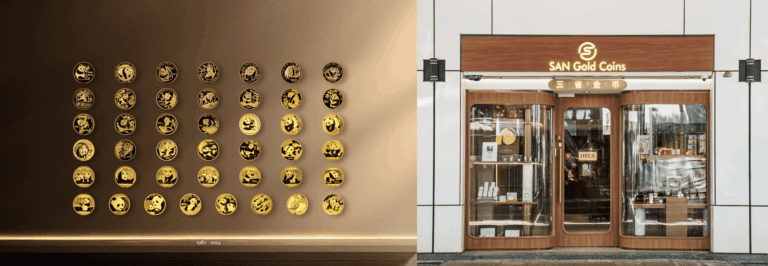 San Gold Coins, Bearers of China’s 117-Year Gold Legacy Arrives in Hong Kong
