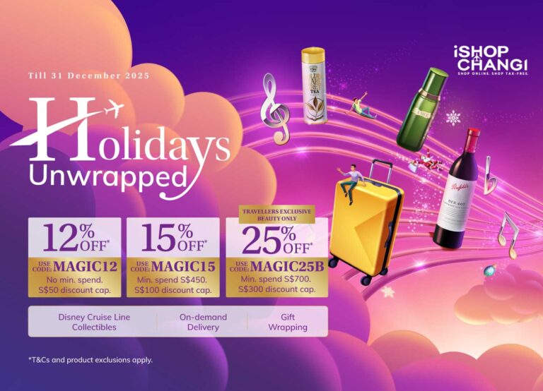 Rediscover the Spark: iShopChangi Singapore Makes Gifting Magical Again with Holidays Unwrapped