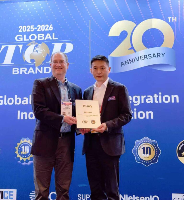 CHiQ Named One of the “2025-2026 Global Smart Home Brands Top 10” at CES