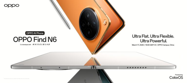 OPPO Announces Global Launch of Find N6 on March 17th,  Redefining Foldables with Zero-Feel Crease Engineered for Lasting Flatness