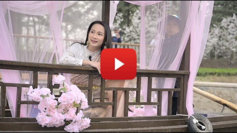 Enchanting journey through Beijing’s Chaoyang Garden Festival, where nature meets Oriental romance