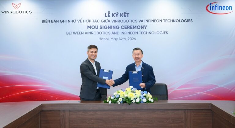 Vinrobotics Partners with Infineon to Advance Core Technologies For Next-Generation Robotics
