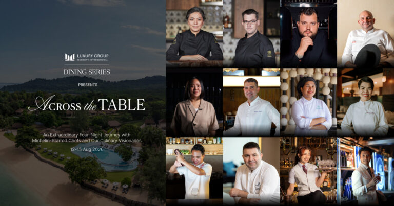 “Across the Table” – Iconic Chefs Come Together for Luxury Dining Series at The Naka Island, Phuket