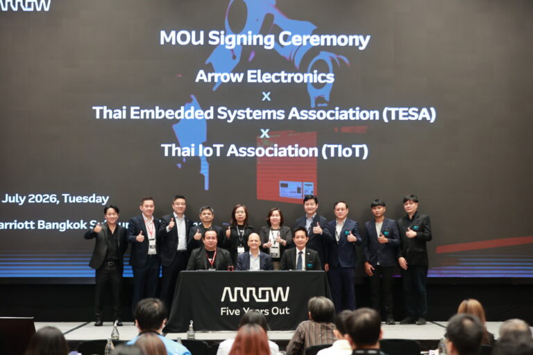 Arrow Electronics Signs MoUs to Help Advance Technology Innovation in Thailand’s Electronics Industry