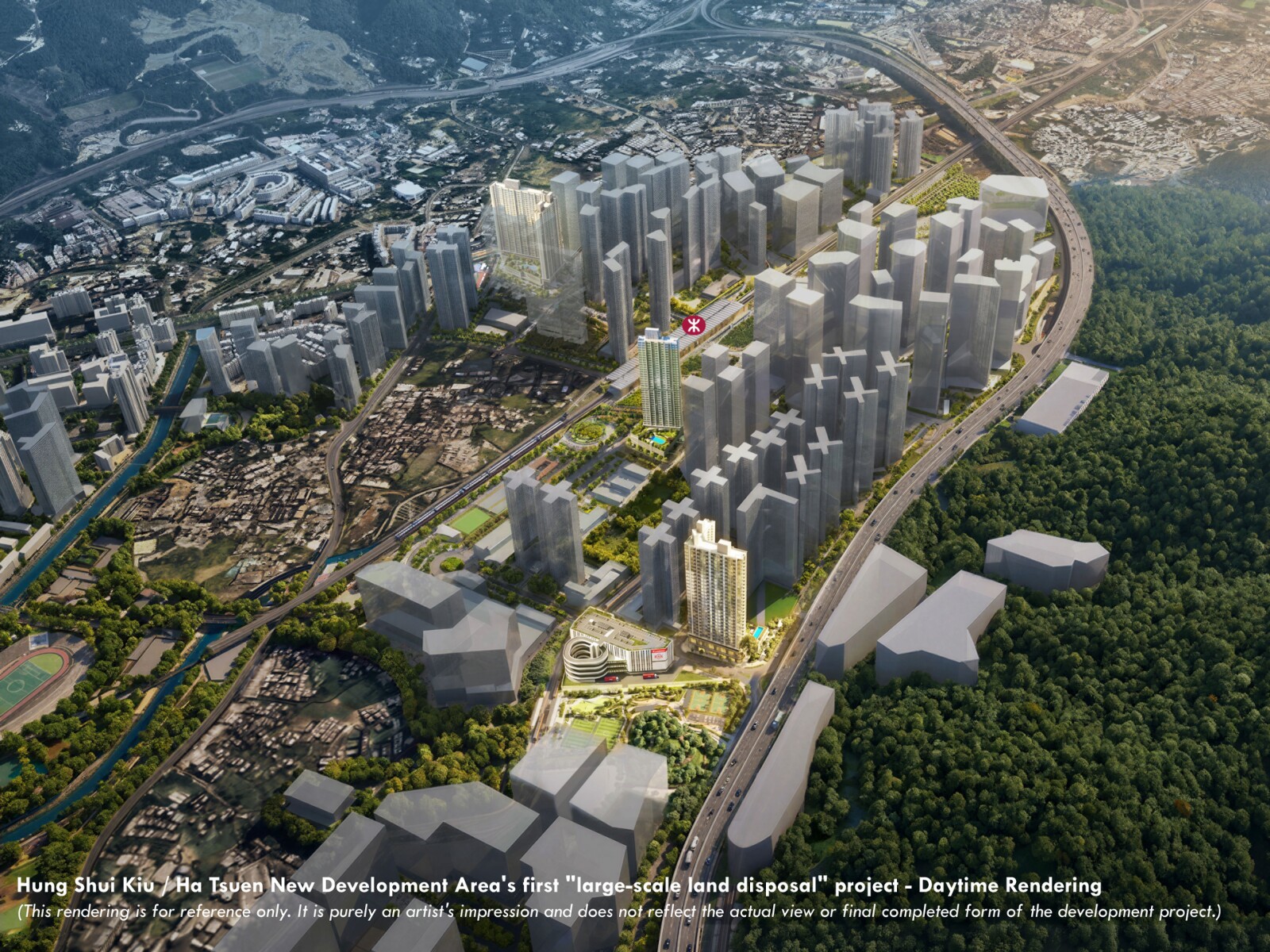 Hung Shui Kiu Ha Tsuen New Development Area first 'large-scale land disposal' project