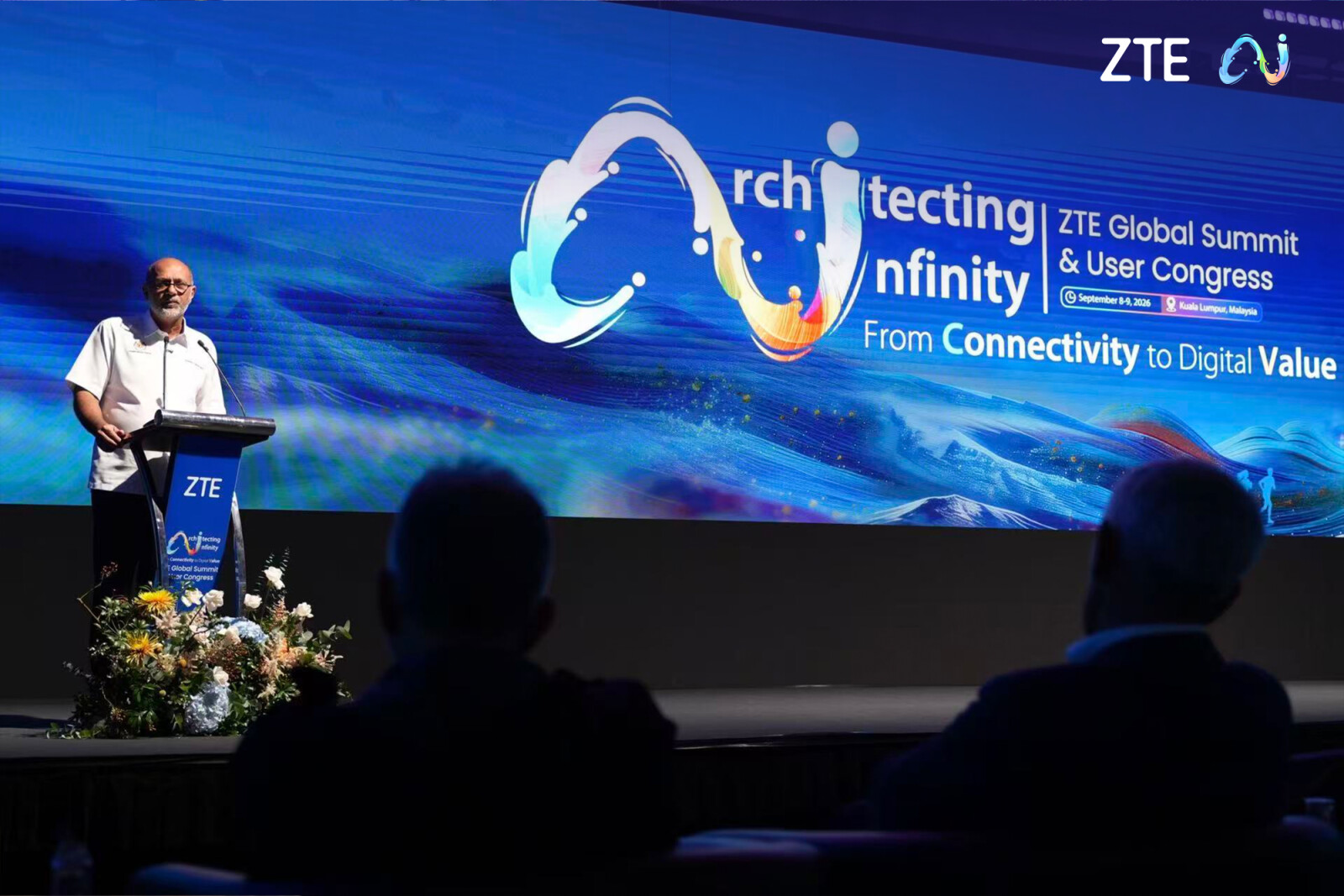 YB Gobind Singh Deo, Malaysia's Minister of Digital, delivered a speech at the ZTE Global Summit & User Congress 2026