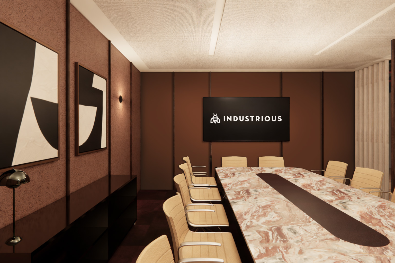 State Room at Industrious 1 Elizabeth Street.