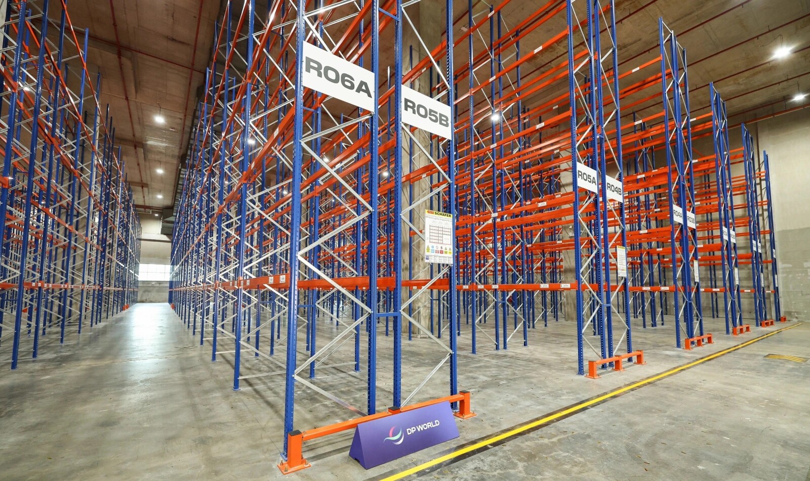 Image is only for reference. This is the interior of one of DP World's warehouses in the region