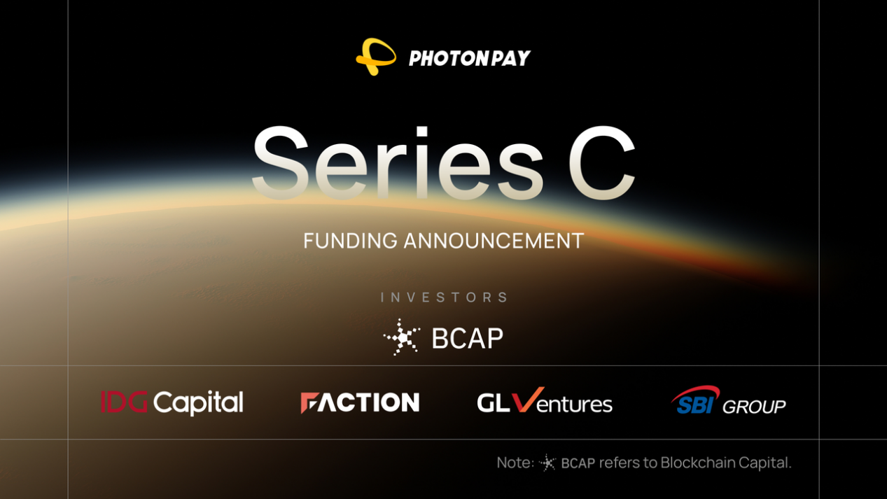 PhotonPay announces $40 million Series C funding round led by Blockchain Capital